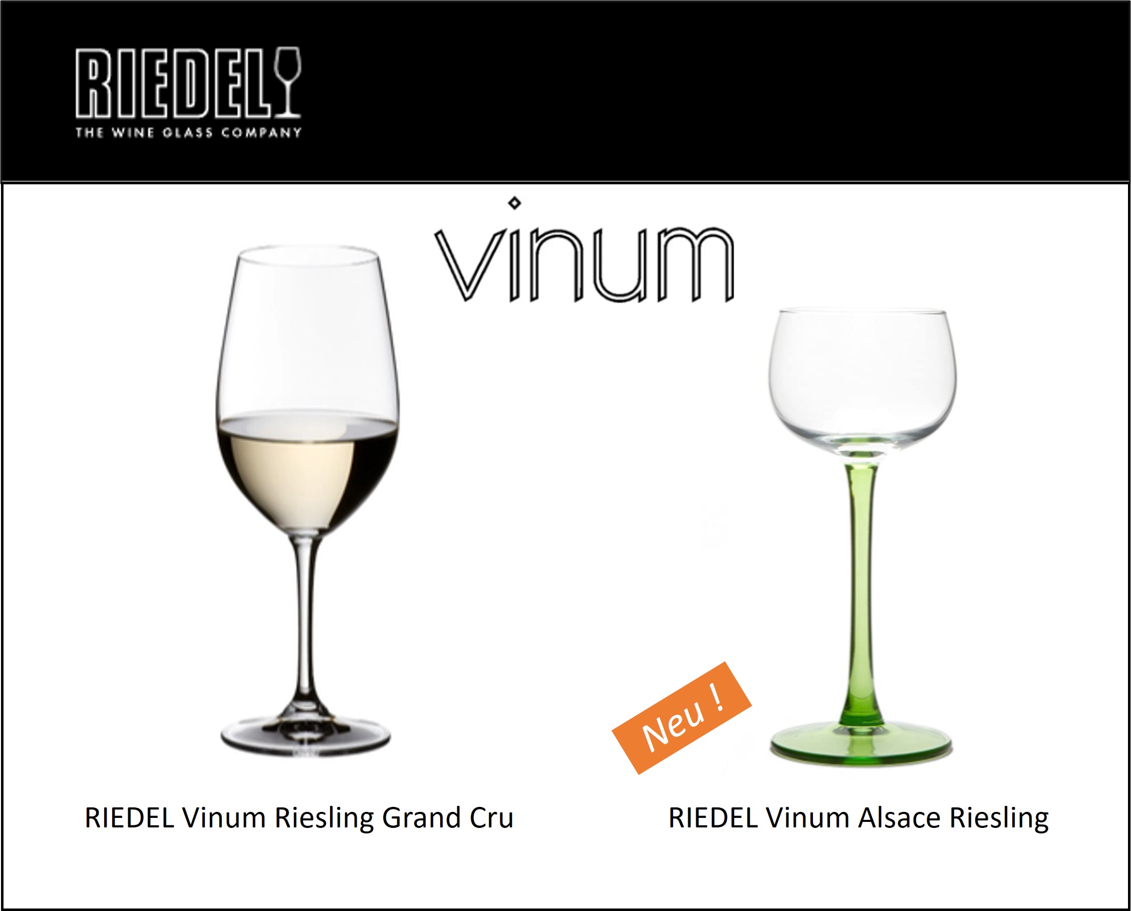Le nouveau verre RIEDEL Vinum Alsace Riesling